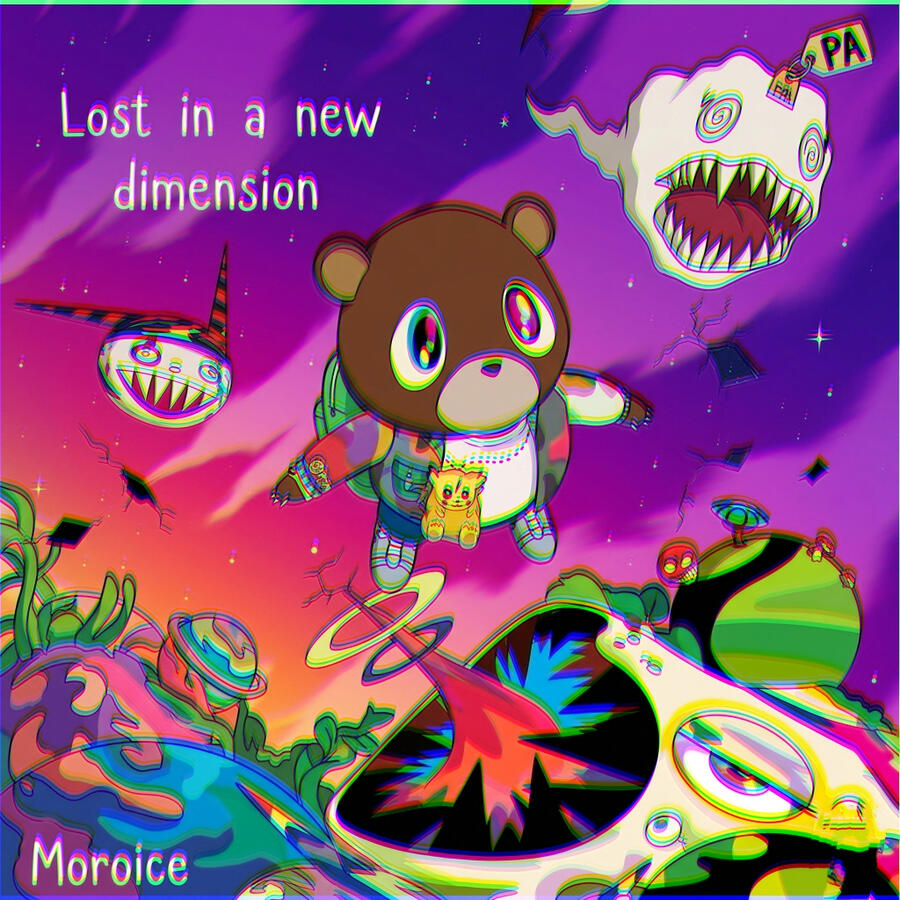 NEURAL DIMENSIONS 🧸🌌 Subject: The Wanderer. Status: Lost in a new dimension. Mapping the frequency where the Graduation aesthetic meets the Unruly atmosphere. This isn't an error in the system; it's a expansion of the data set. Beyond the grayscale, the