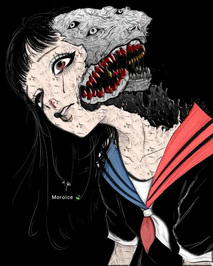THE KAWAKAMI BREACH 🗂️🧪 The Lab was supposed to stay grayscale. But some entities are too unruly to be contained in charcoal. The pigment has been compromised; the shadows are bleeding red. 🩸 [SYSTEM STATUS: CRITICAL. DO NOT ATTEMPT DELETIO